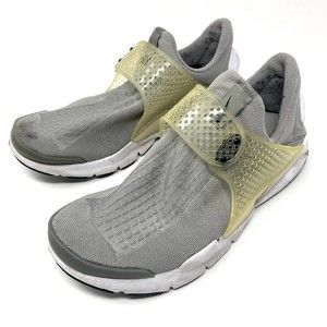 Nike Sock Dart Gray 819686-002‎ Men’s Sz 11 Athletic Running Gym Slip On Shoes